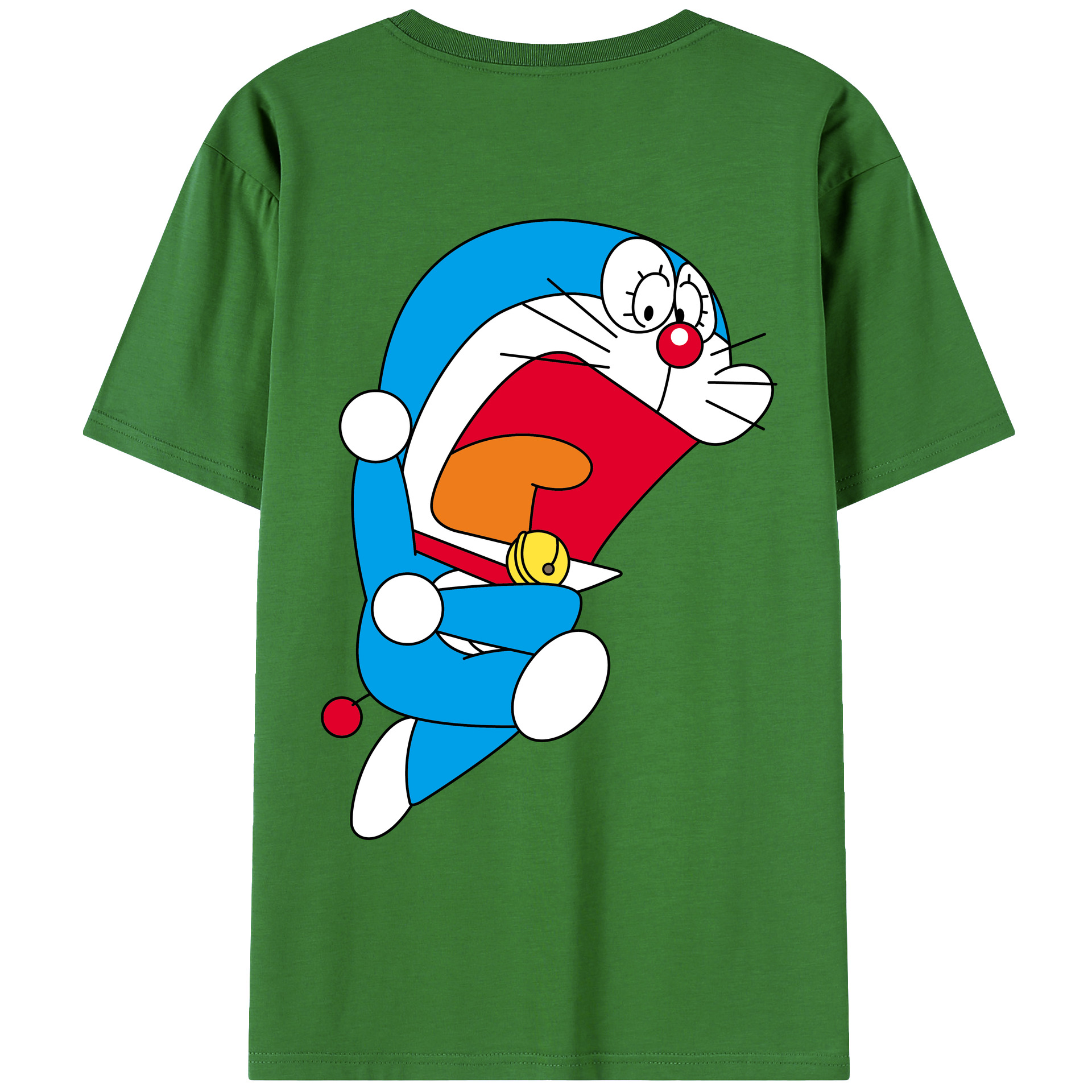（画像用） ドラえもん Doraemon レディース半袖Tシャツ(バックプリント)